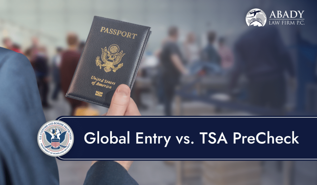 Global Entry Vs TSA PreCheck Right Choice For Your Travel   Global Entry Vs. TSA PreCheck 1024x597 